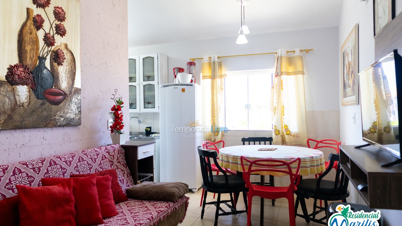 Apartamento para alquiler de vacaciones em Palhoça (Ponta do Papagaio)