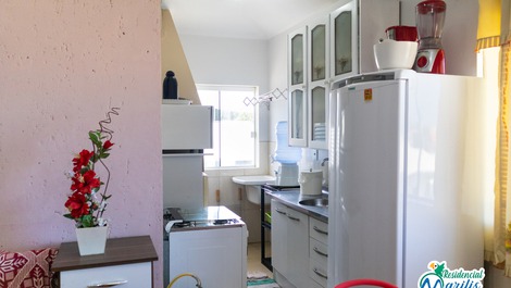 Cozinha com churrasqueira