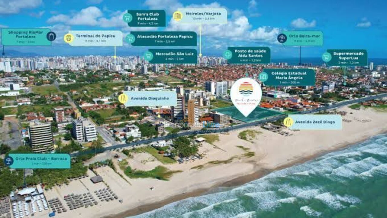 Apartment for vacation rental in Fortaleza (Papicu)