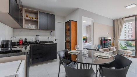 JSmart #604 - Studio na Aldeota por Carpediem