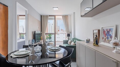 JSmart #604 - Studio na Aldeota por Carpediem