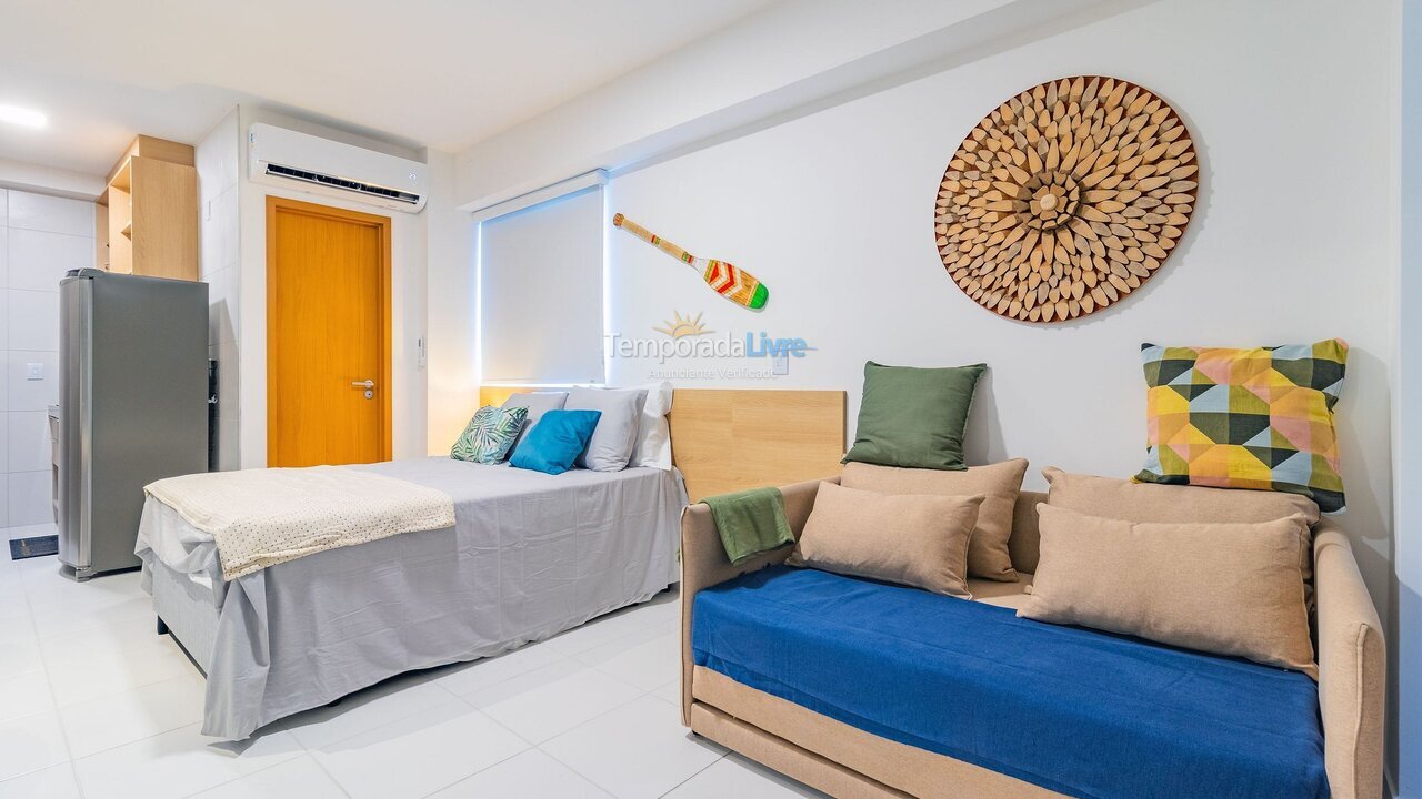 Apartamento para aluguel de temporada em Ipojuca (Praia de Muro Alto)