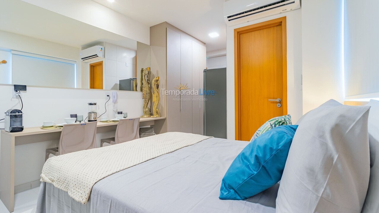 Apartamento para aluguel de temporada em Ipojuca (Praia de Muro Alto)