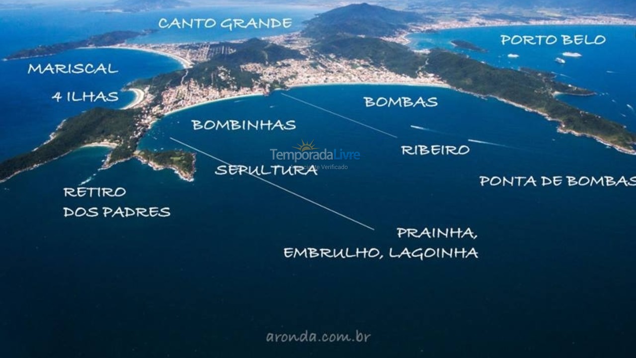 Apartamento para alquiler de vacaciones em Bombinhas (Mariscal)