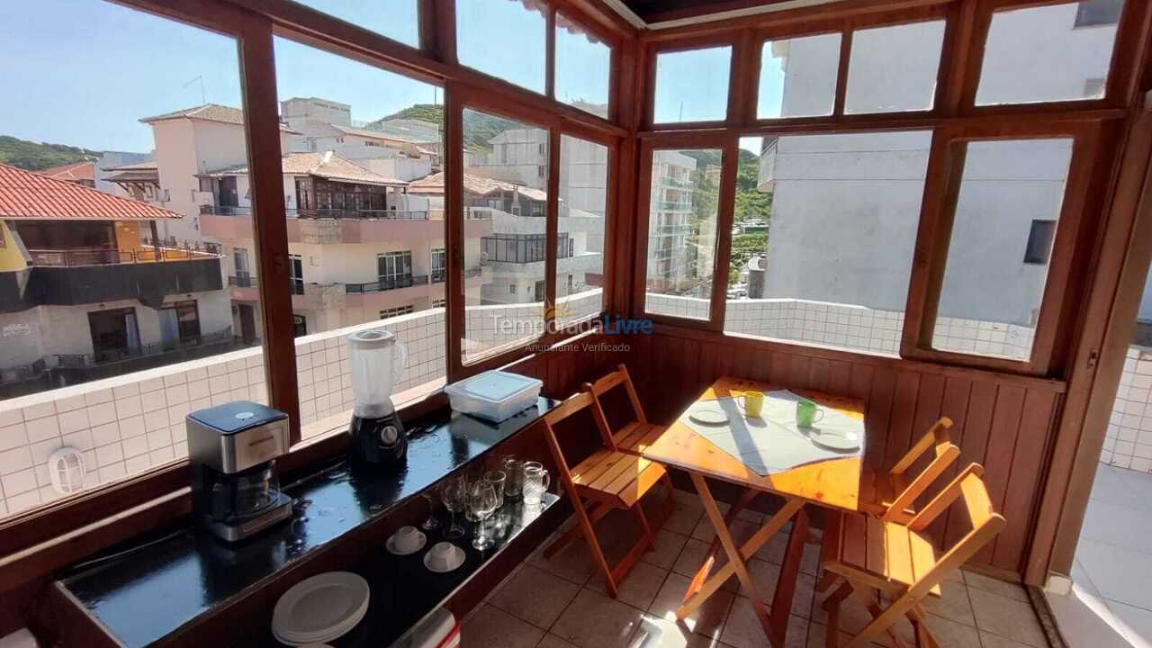 Apartamento para aluguel de temporada em Arraial do Cabo (Prainha)