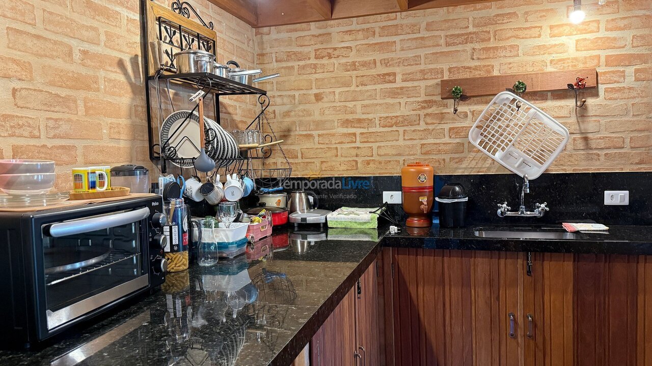 Casa para alquiler de vacaciones em Gonçalves (São Sebastião)