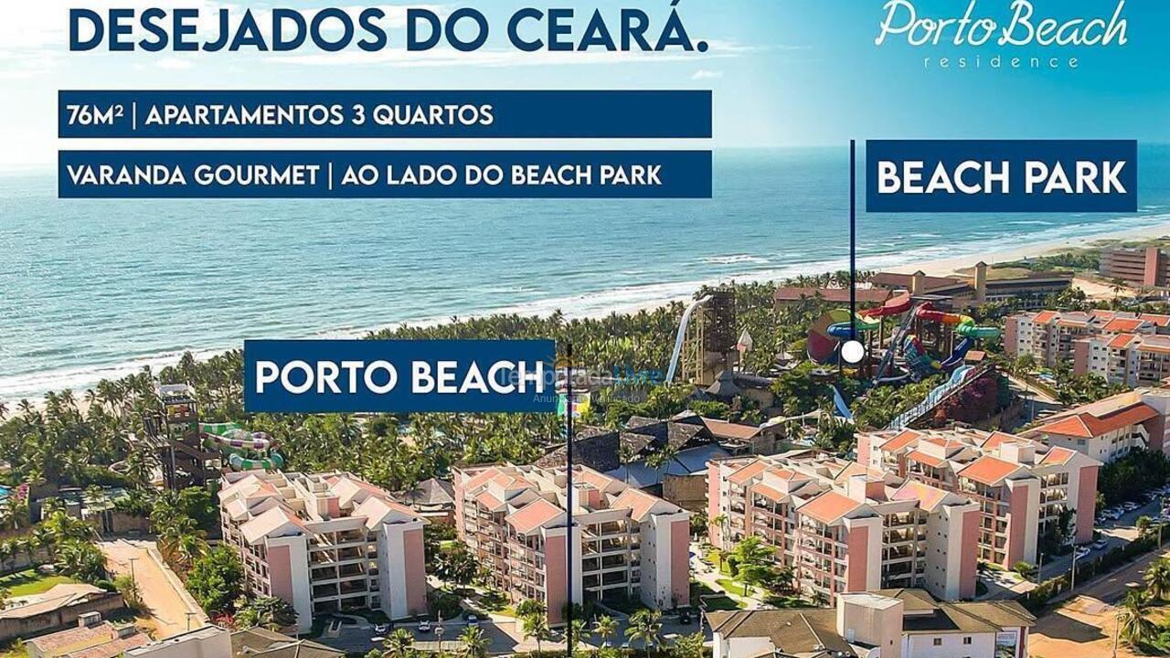 Apartamento para aluguel de temporada em Aquiraz (Porto das Dunas)