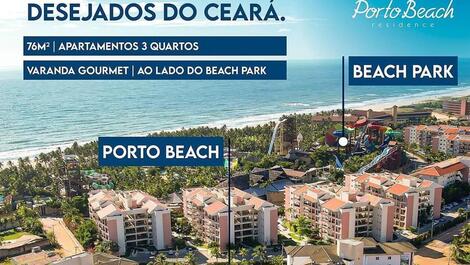 Apartamento em Porto das Dunas (Beach Park)