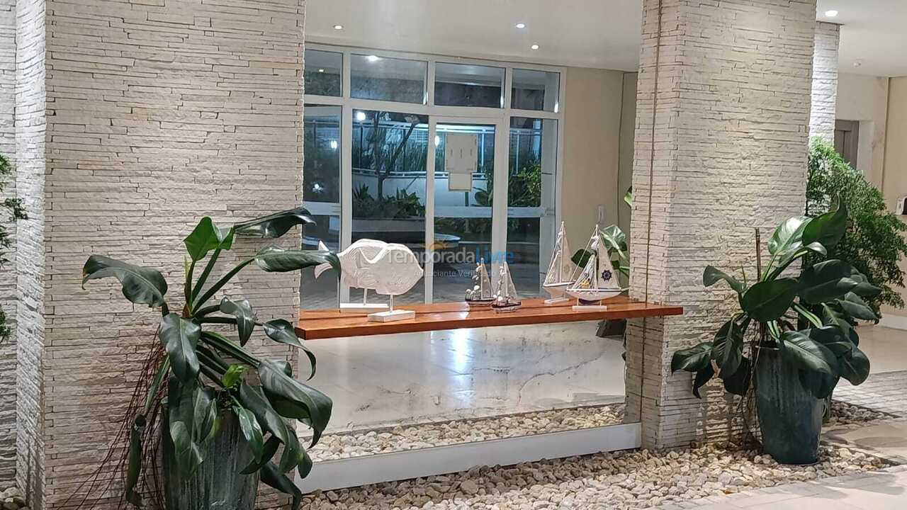 Apartamento para aluguel de temporada em Guarujá (Astúrias)