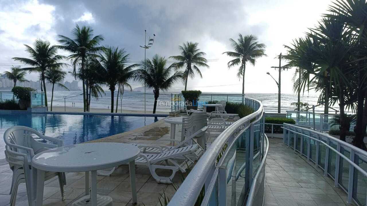 Apartamento para aluguel de temporada em Guarujá (Astúrias)