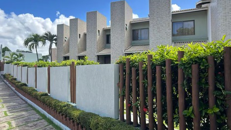 Área externa do village, um charme!