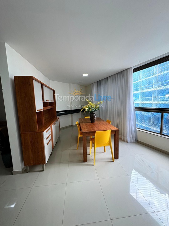 Apartment for vacation rental in Guarapari (Praia do Morro)