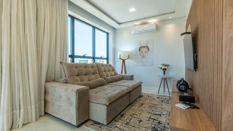 Lujoso departamento de 2 suits con vista al mar