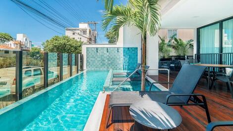 Lujoso departamento de 2 suits con vista al mar