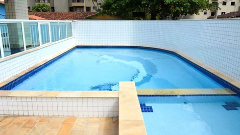 3 habitaciones para 8 personas a una cuadra de Praia Grande - Ubatuba