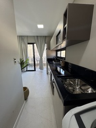 Modern department for 4 people near the sea