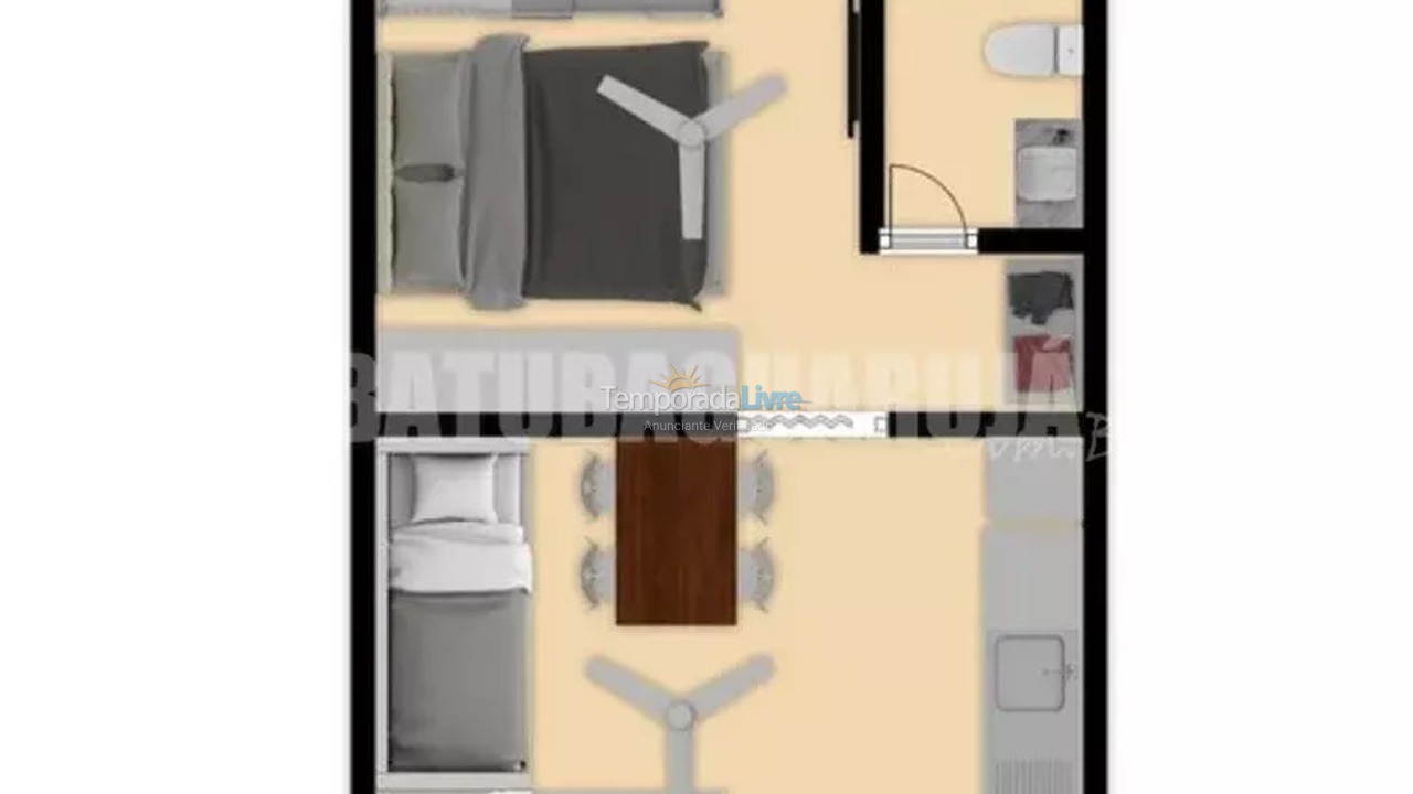 Apartamento para aluguel de temporada em Guarujá (Enseada)