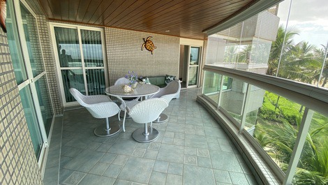 Beachfront apartment in Riviera