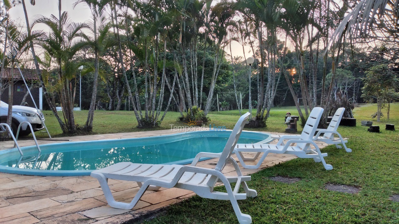 Granja para alquiler de vacaciones em Mogi das Cruzes (Biritiba Ussu)