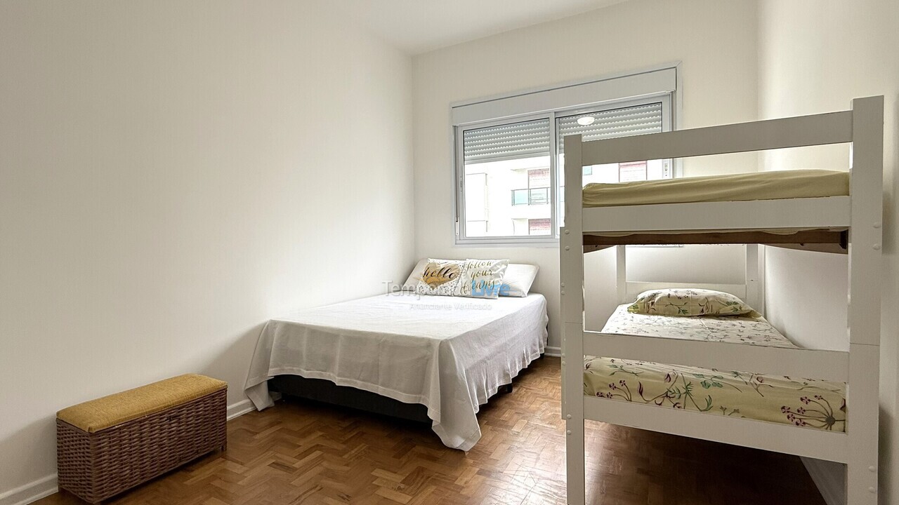 Apartamento para aluguel de temporada em Guarujá (Pitangueiras)