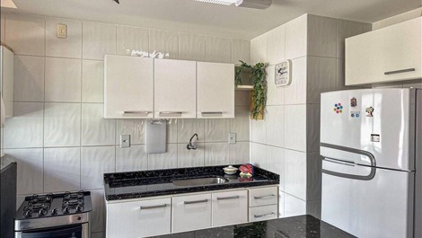 Cozinhe interagindo, sala integrada