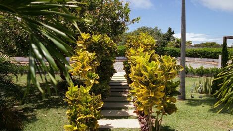 Pipa Casa4 • VILLA EGEU 4 qts/2 stes piscina churrasqueira privativa