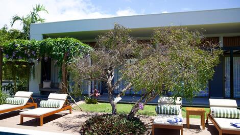 Pipa Casa4 • VILLA EGEU 4 qts/2 stes piscina churrasqueira privativa