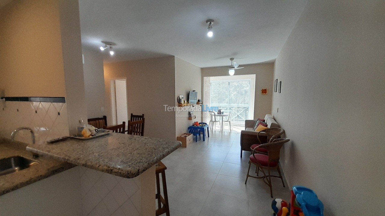 Apartamento para alquiler de vacaciones em Bertioga (Praia de Guaratuba)