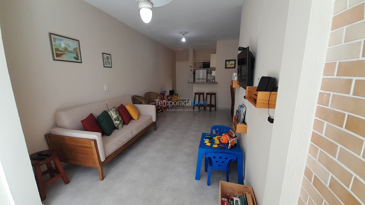 Apartamento para alquiler de vacaciones em Bertioga (Praia de Guaratuba)
