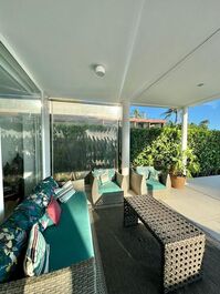 High-end house on the sand in a condominium on Juquehy beach CA0020