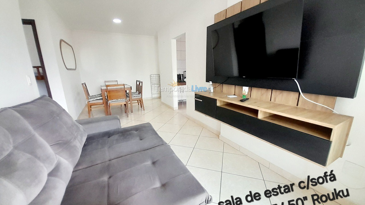 Apartamento para aluguel de temporada em Praia Grande (Vila Tupi)