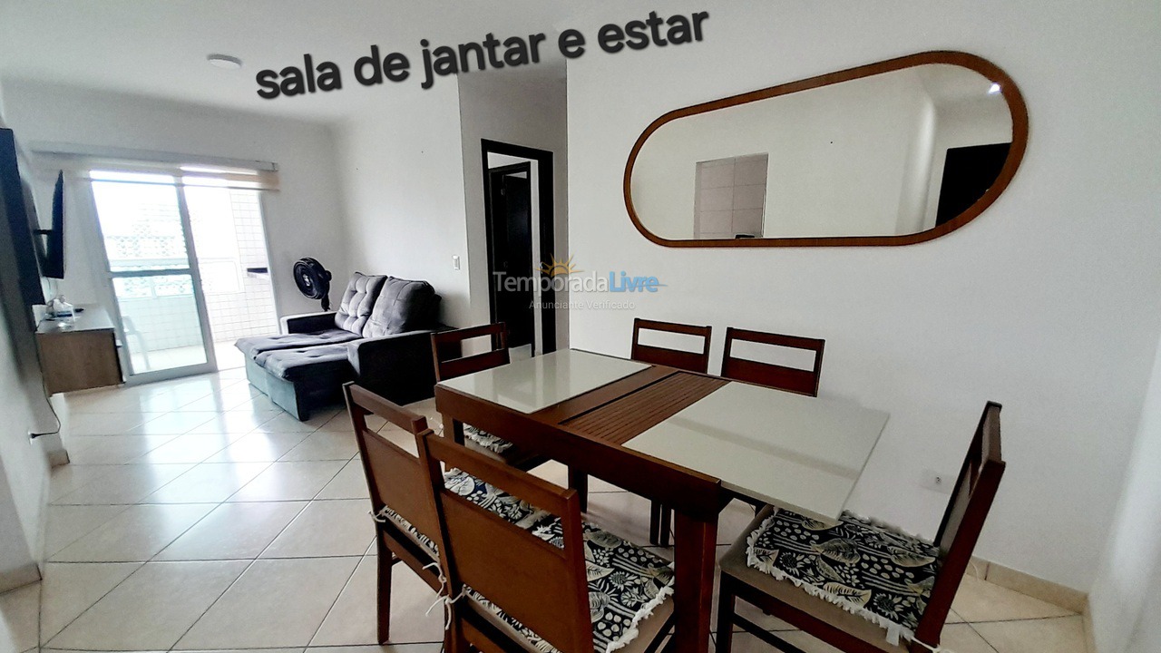Apartamento para aluguel de temporada em Praia Grande (Vila Tupi)