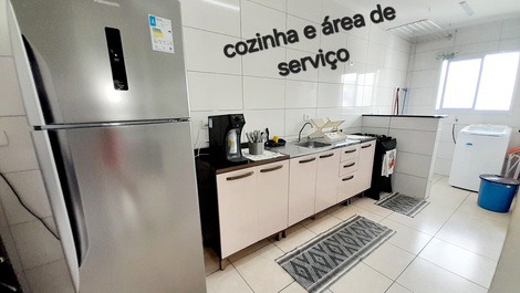 Cozinha e área de serviço 