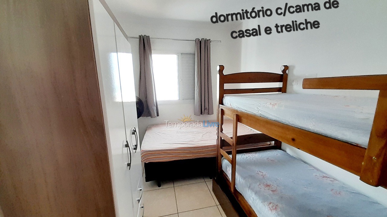 Apartamento para aluguel de temporada em Praia Grande (Vila Tupi)