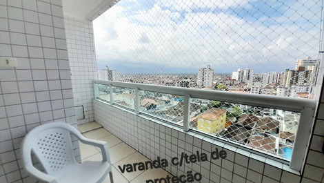 Varanda com uma linda vista / tela de proteção 