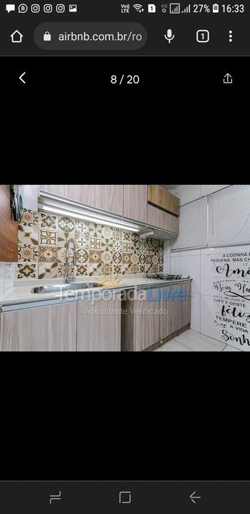 Apartamento para aluguel de temporada em Florianopolis (Praia dos Ingleses)