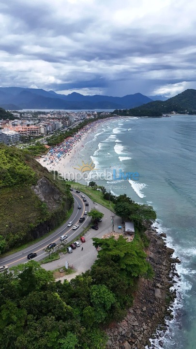 Apartamento para alquiler de vacaciones em Ubatuba (Praia Grande)