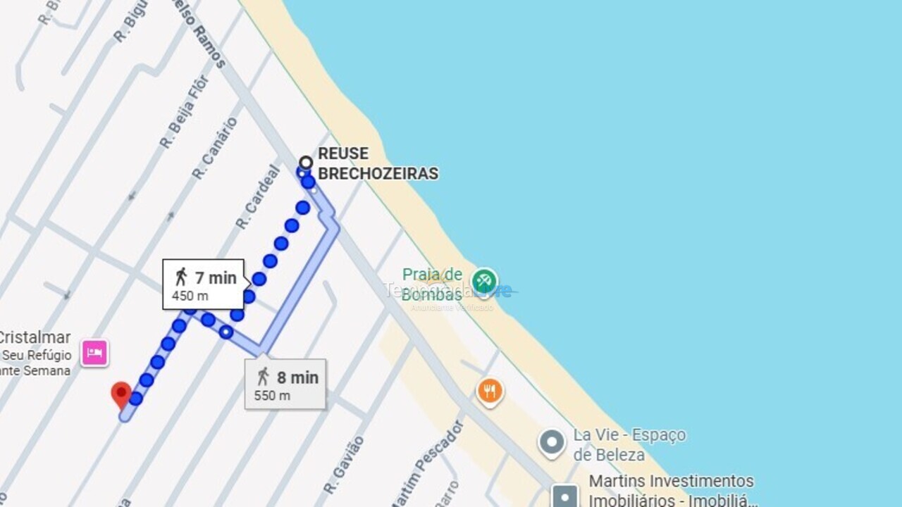 Apartamento para aluguel de temporada em Bombinhas (Praia de Bombas)