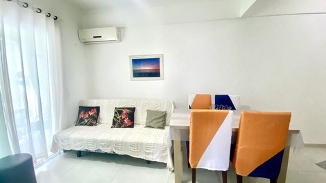 Charmoso apartamento em Bombas para 7 pessoas