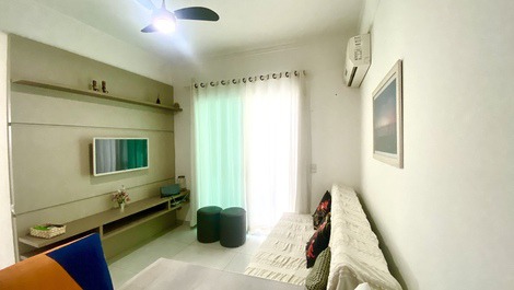 Charmoso apartamento em Bombas para 7 pessoas