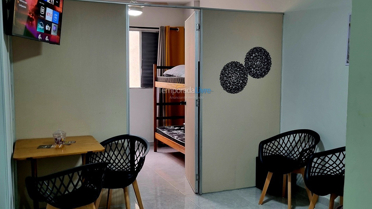 Apartamento para aluguel de temporada em Praia Grande (Mirim)