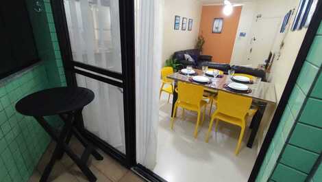 Itaguá - Apartamento 1 dormitório com piscina e salões de jogos