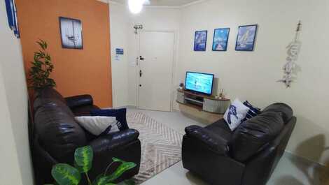 Itaguá - Apartamento 1 dormitório com piscina e salões de jogos