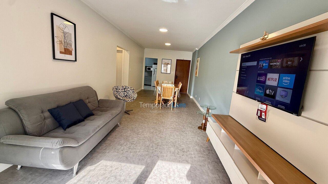 Apartamento para aluguel de temporada em Praia Grande (Canto do Forte)