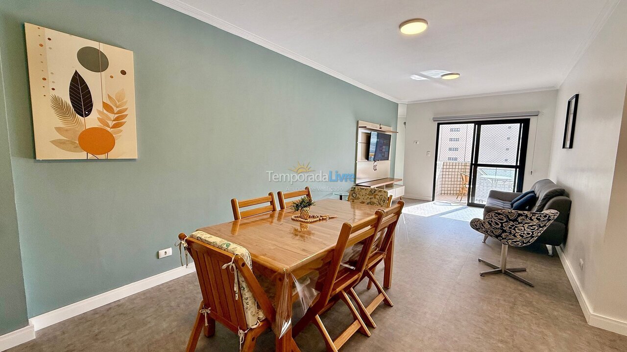 Apartamento para aluguel de temporada em Praia Grande (Canto do Forte)