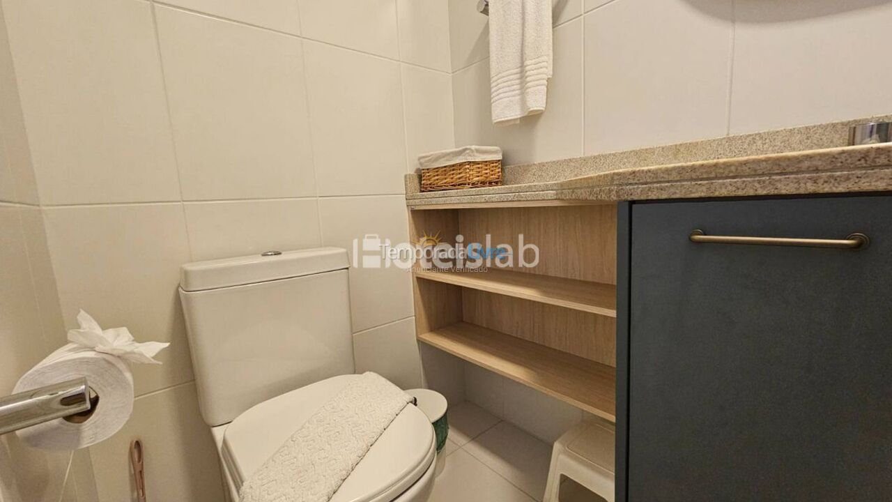 Apartamento para aluguel de temporada em Florianópolis (Cachoeira do Bom Jesus)