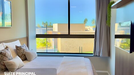 Sea View Apartment in Alphaville, Guarajuba