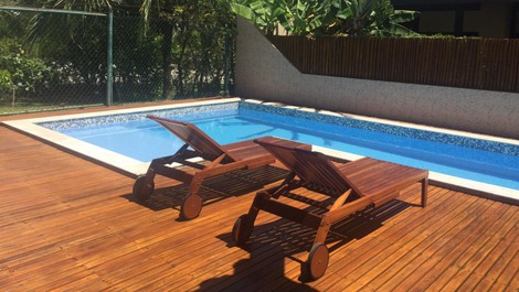 Casa Laguna Azul en Guarajuba cerca de la playa