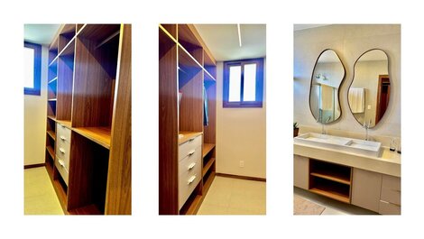 House with SEA and LAKE View in Alphaville Guarajuba