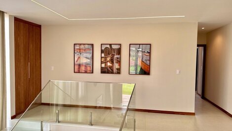 House with SEA and LAKE View in Alphaville Guarajuba